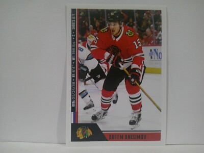 2018-19 Panini NHL Sticker Collection Album Stickers Artem Anisimov #325