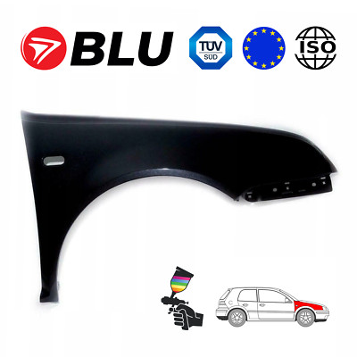 Kotflügel für VW GOLF IV 4 L041 LO41 rechts schwarz 97-06 Vorderseite lackiert n