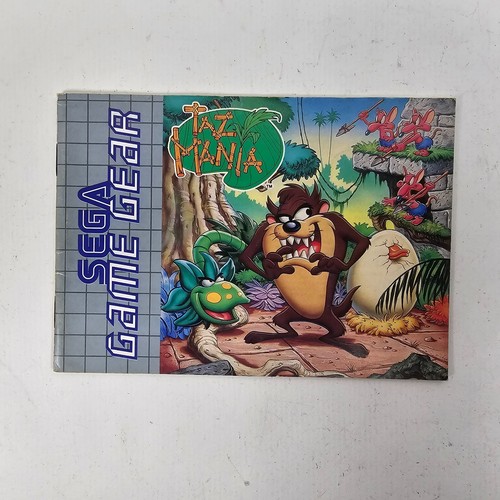 Sega Game Gear Manual Instruction Booklet Spare Original Paperwork - Picture 11 of 11