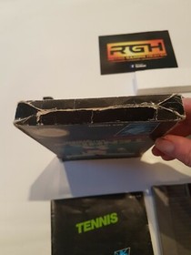 TENNIS BLACK BOX NINTENDO NES PAL A GAME COMPLETE 