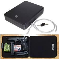 SnapSafe 75205 Large Lock Box, Gun Safe, Jewelry Safe - TSA Approved, New