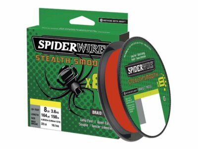 Spiderwire Stealth Smooth 8 Red 150m 0.05mm-0.23mm Geflochtene Schnüre 