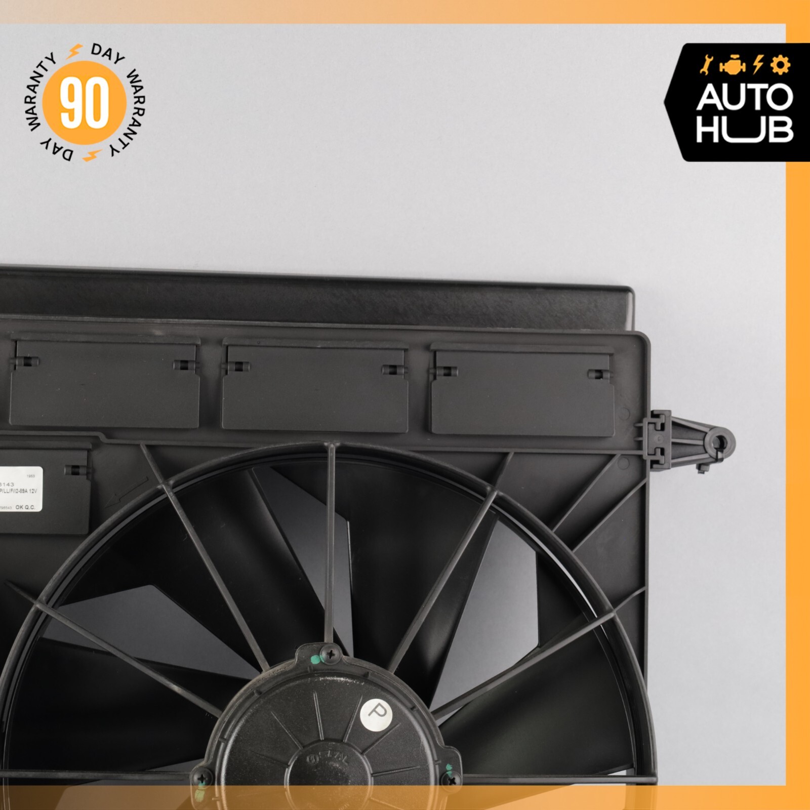 09-19 Maserati Quattroporte GranTurismo 4.7L Radiator Cooling Fan Motor OEM 68k