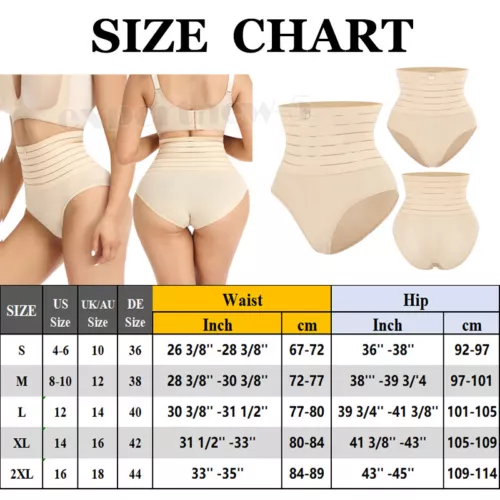 Women Pull Me In Hold In Tummy Control Knickers Body Shaper Shapewear Soft Panty - Picture 15 of 44