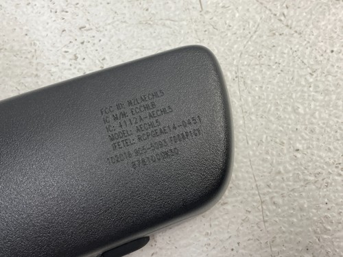 2017-2020 Lexus IS200t IS300 IS350 Interior Rear View Mirror Black 1560 OEM - Picture 7 of 8