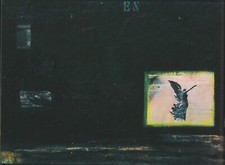 MIRKO PAGLIACCI POST NUCLEARE PRIMO RICORDO TECNICA MISTA SU TELA 1998