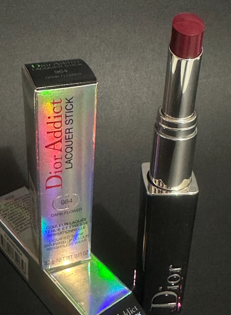 Christian Dior Addict Lacquer Stick Lipstick #984 Dark Flower 3.2g