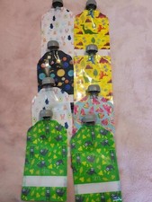 8 Reusable Baby Food Pouches For Toddlers Perfect For Applesauce,Pur e,  Yogurt