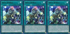 3x Small World | RA01-EN067 | UR | 1st Ed | NM | YuGiOh