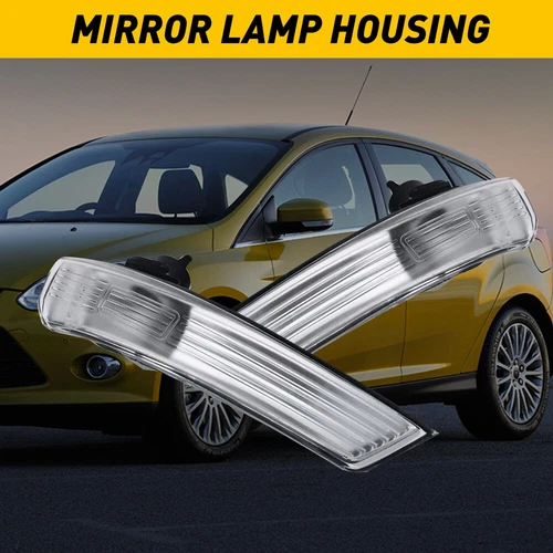 Per Ford Focus MK2 MK3 08-15 Specchio Retrovisore Esterno Frecce Copertura Luce di Segnalazione Lente - Foto 1 di 15