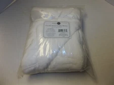 NIP American Baby Company Chenille Sherpa Toddler Blanket 36x48" Ivory