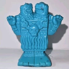 90's MONSTER IN MY POCKET  COATLICUE Series 1 #16 Cyan Blue Mexican Sonrics 