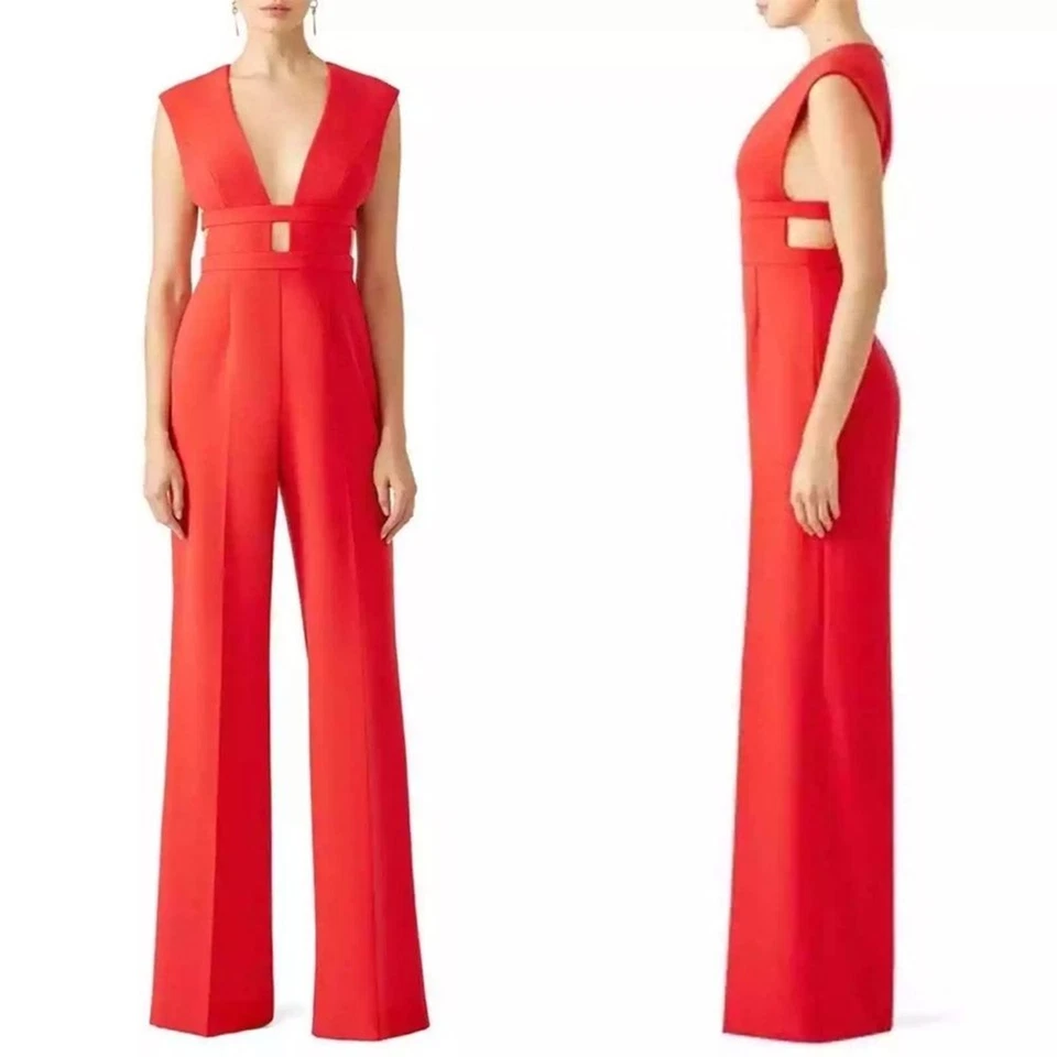 JayGodfrey Bond комбинезон в синий широкие ноги размер 6 новый с Ярлыками - Изображение 2 из 4