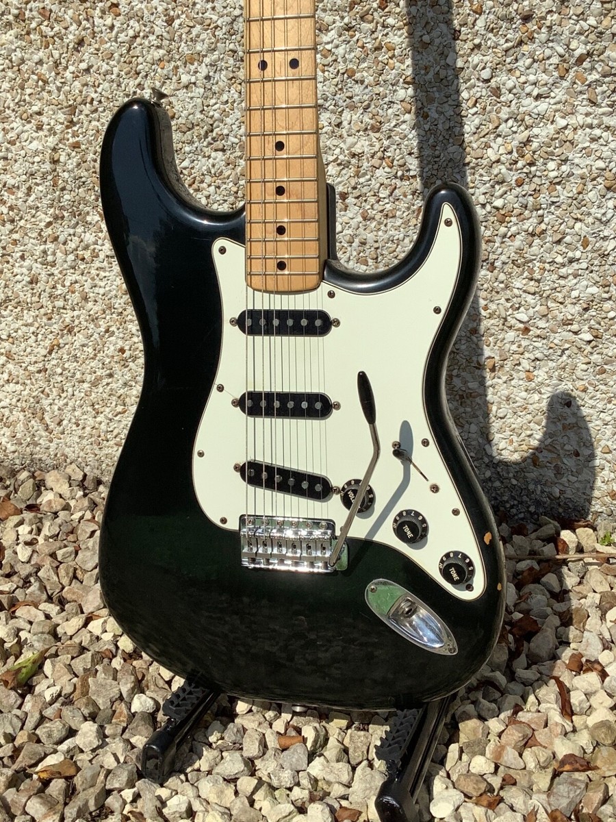 Fender USA Stratocaster 1977年 Fender Stratocaster, 1977, Black, Made in USA | eBay