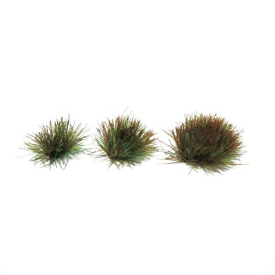 WWScenics Selbstklebende Statische Grasbüschel – 6 Mm, 103 Stück Für Modellbau & Dioramen