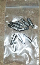 10 Bits - IVY Classic 45786 1-Inch #3 Pozidriv Insert Bit Impact Plus