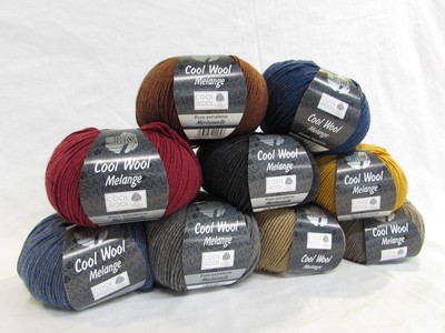 Lana Grossa Cool Wool Melange Merino extra fein Mengenrabatt 3-7 % Farbwahl