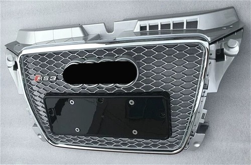 Parachoques delantero Henycomb parrilla 2008 2009 2010 2011 2012 para AUDI A3 S3 RS3 - Imagen 3 de 5