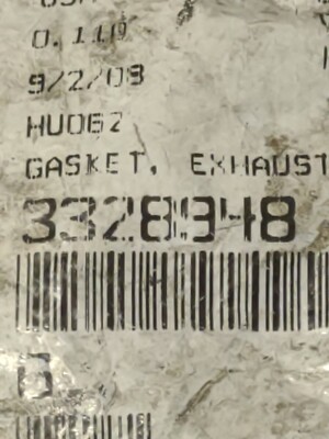 GENUINE CUMMINS 3819760 EXHAUST MANIFOLD GASKET OEM 3328948 