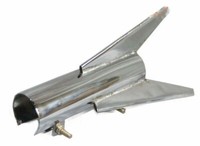 Rakete Auspuff SchalldäMpfer Ende FüR Royal Enfield Kugel BSA Triumph Ariel S2U