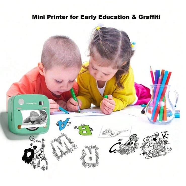 Portable Mini Sticker Photo Printer for iOS and Android