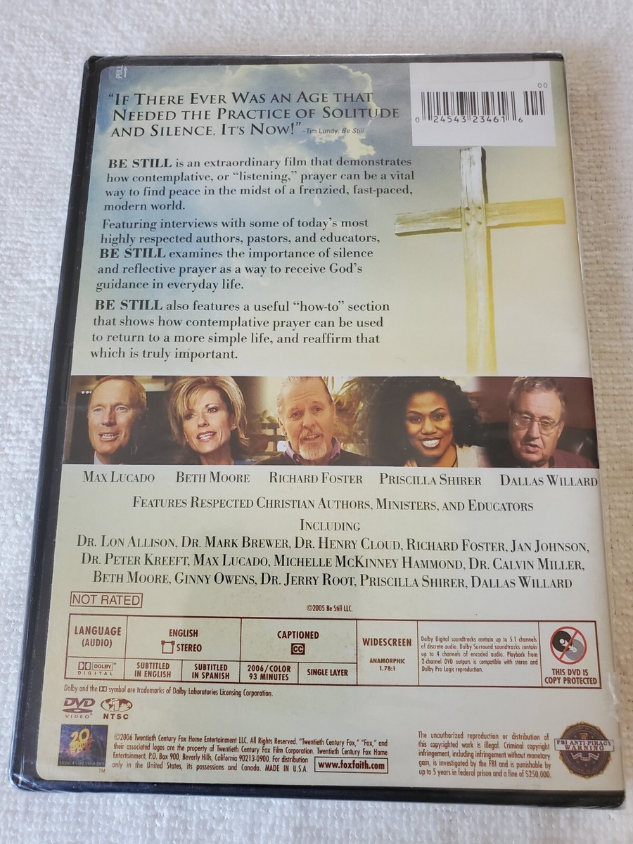 その他 Be Still [DVD] Be Still (DVD, 2006, Widescreen) new and factory sealed