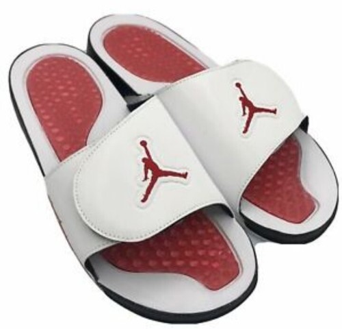 Nike Jordan Hydro 5 Retro Slides White 