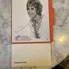 Carol Burnett Autographed Signed 8x10 Vintage 1970s Photo and “C” Handkerchief — photo 6