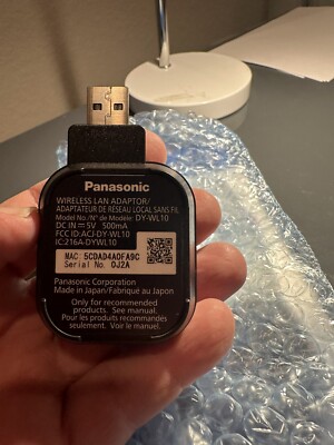 「かわいい~!」 WIRELESS VIERA DY-WL10 WiFi Panasonic NIB New LAN eBay | 885170002272 Box!! In New Adapter Wi-Fi USB その他