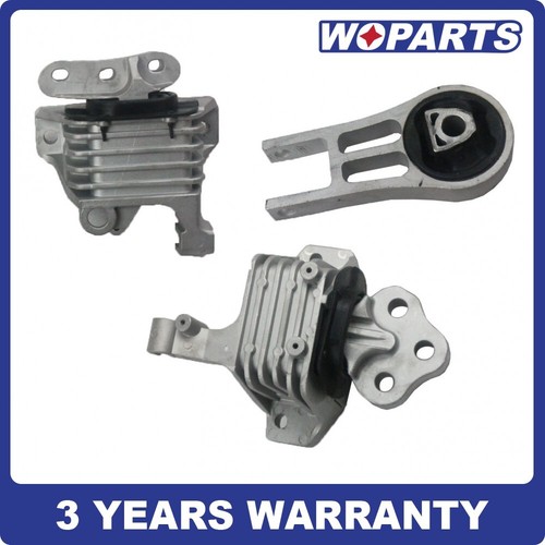 Engine Motor Mount & Transmission Mount Set of 3 Fit for Jeep Cherokee