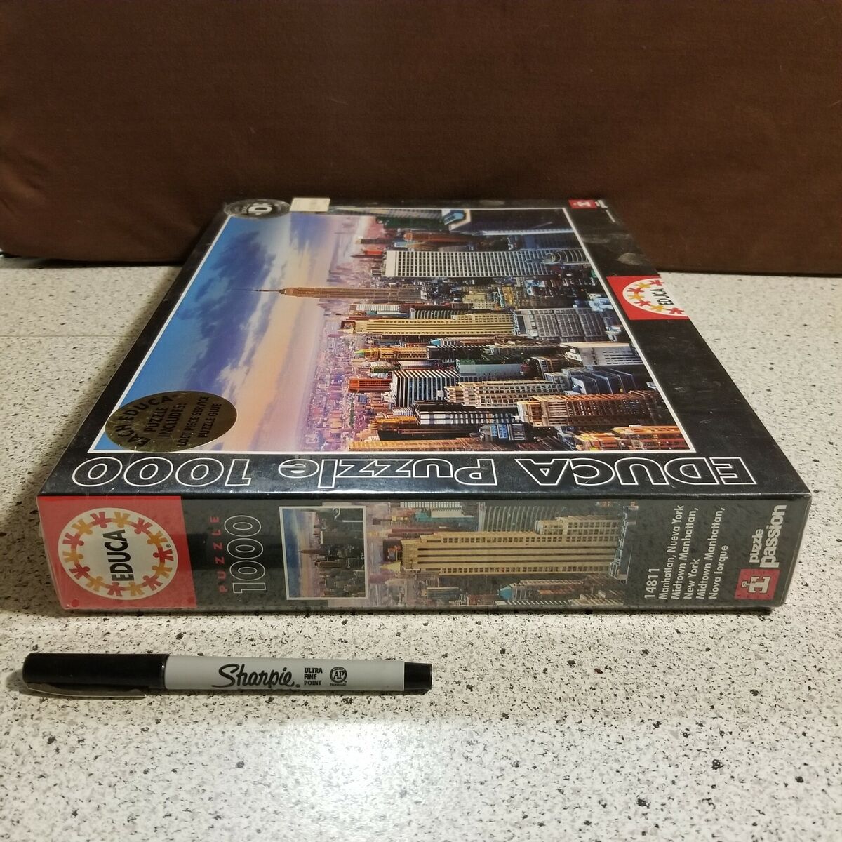 Educa 14811 Midtown Manhattan, New York HDR 1000 pieces Genuine Puzzle NIB