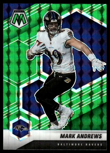 Mark Andrews 2021 Panini Mosaic #25 Ravens Insert ? SEE SCAN! FREE SHIPPING