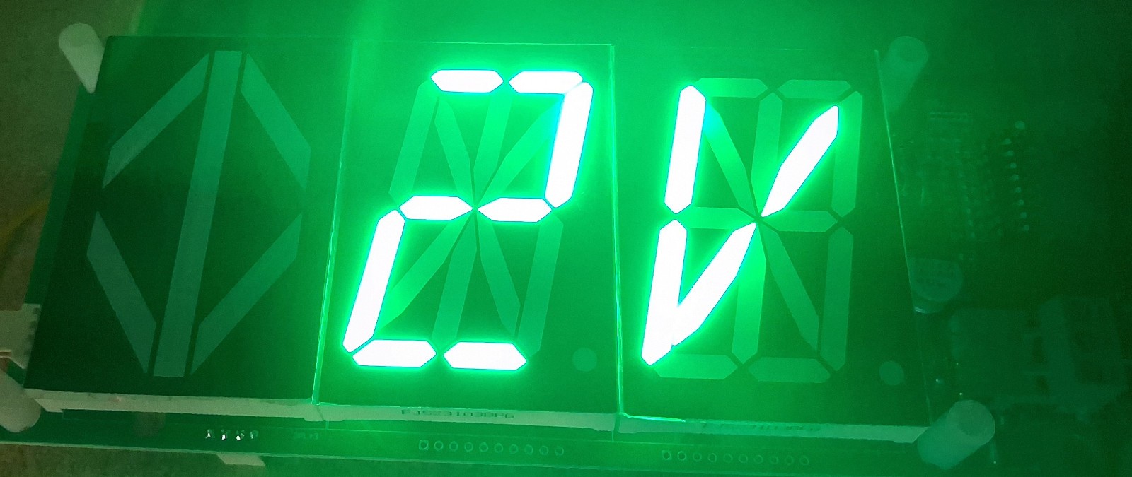 CE Electronics elelevator Position Indicator MH222-GGX or MH122A-GGX , Green