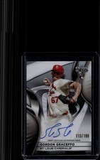 2025 Topps Chrome Black Gordon Graceffo Autographs Refractors