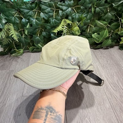 Kuhl Renegade 5 Panel Hat Beige Gray Performance Outdoor Hiking Cap Adjustable