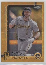 2025 Topps Chrome Logofractor Edition Gold Refractor 40/50 Spencer Horwitz qf6