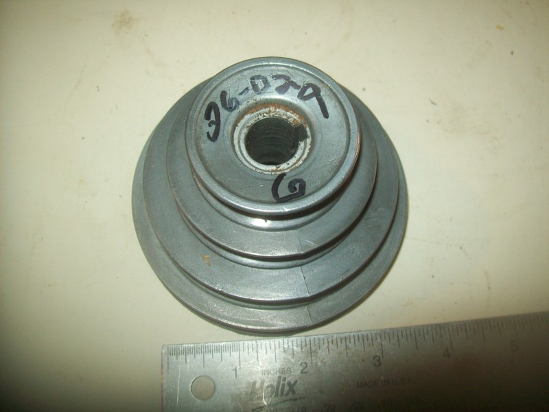 4 Step Alloy Motor Pulley 5/8" Bore  12" Sears Craftsman Wood Lathe 113.228160