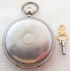 ANTIQUE 18s ELGIN GRADE 13 11j 2 1/2oz COIN SILVER KEY WIND HUNTER POCKET WATCH