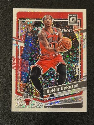 DeMar Rozan 2023-24 Donruss Optic White Sparkle SP Bulls 43