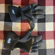 DUI ZipSeal Compressed Neoprene Dry Suit Scuba Gloves - Size XL