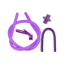 Pine Ridge Archery Purple Archer's Combo Pack w/ Peep Kisser & Loop
