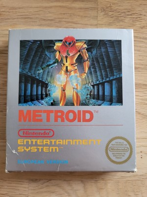 Nintendo NES Metroid Bienengräber seltene Bienengraber Variante OVP Anleitung