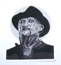 A Nightmare on Elm Street - Cut Sticker Decal Movie Horror Film Freddy Krueger