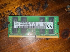 USED SK Hynix 16 GB (1x16GB) HMA82GS6JJR8N-VK PC4-2666V Laptop Memory RAM