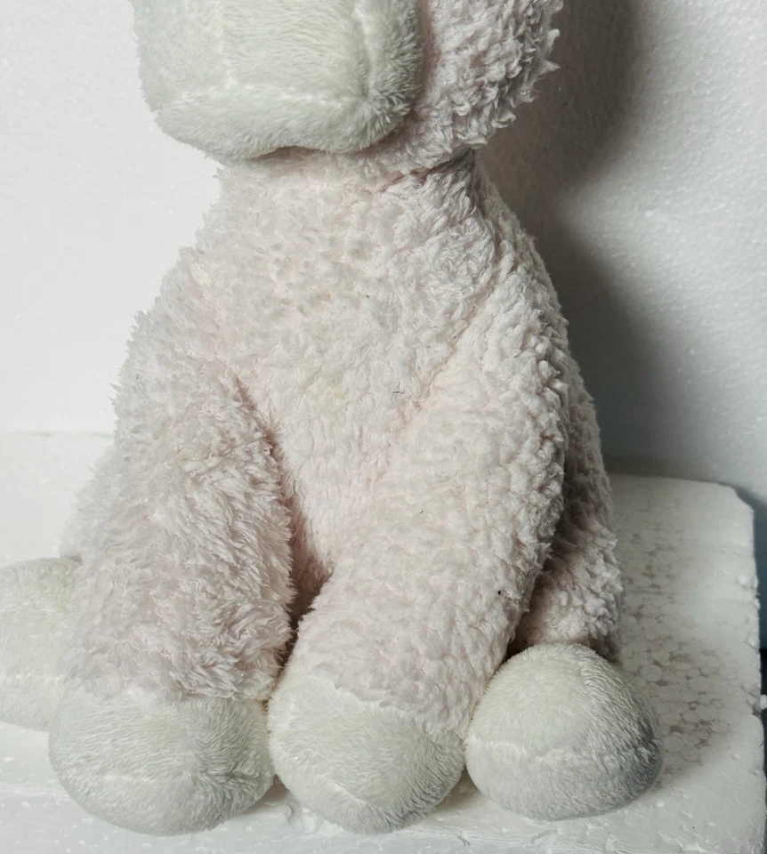 "Pequeña jirafa rosa peluche animal amor bebé jirafa 9""" Foto 3 de 4