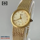 Vintage[N.MINT] SEIKO Exceline 1221-0100 Gold Quartz Ladies Watch -Ships from US