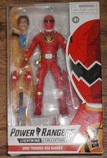 DINO THUNDER RED RANGER Power Rangers Lightning Collection 6-Inch Premium NIB