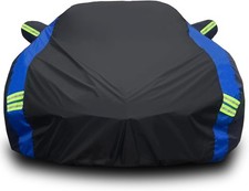 Avecrew for Chevrolet Corvette C3 Car Cover Waterproof All Weather Black-Blue