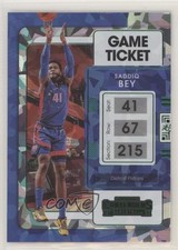 2021-22 Panini Contenders Game Ticket Green Ice Saddiq Bey #98 05ol
