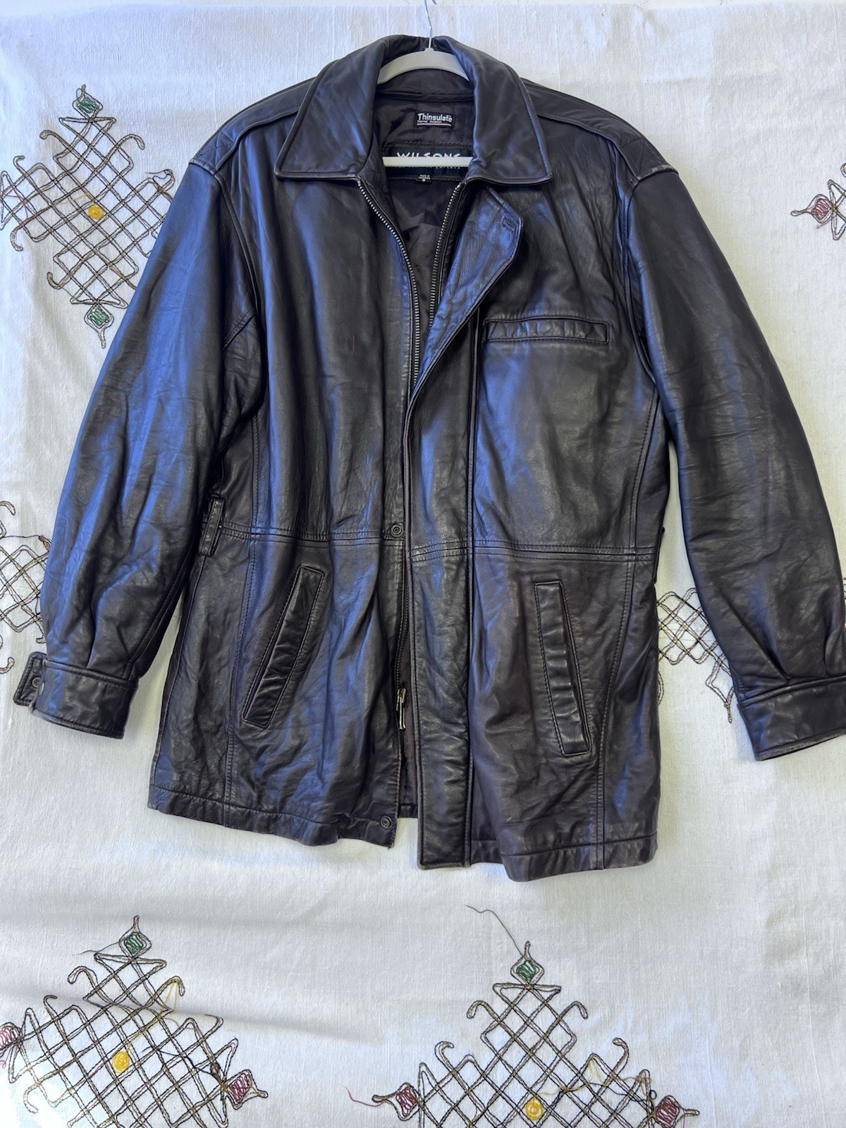 mens leather jacket